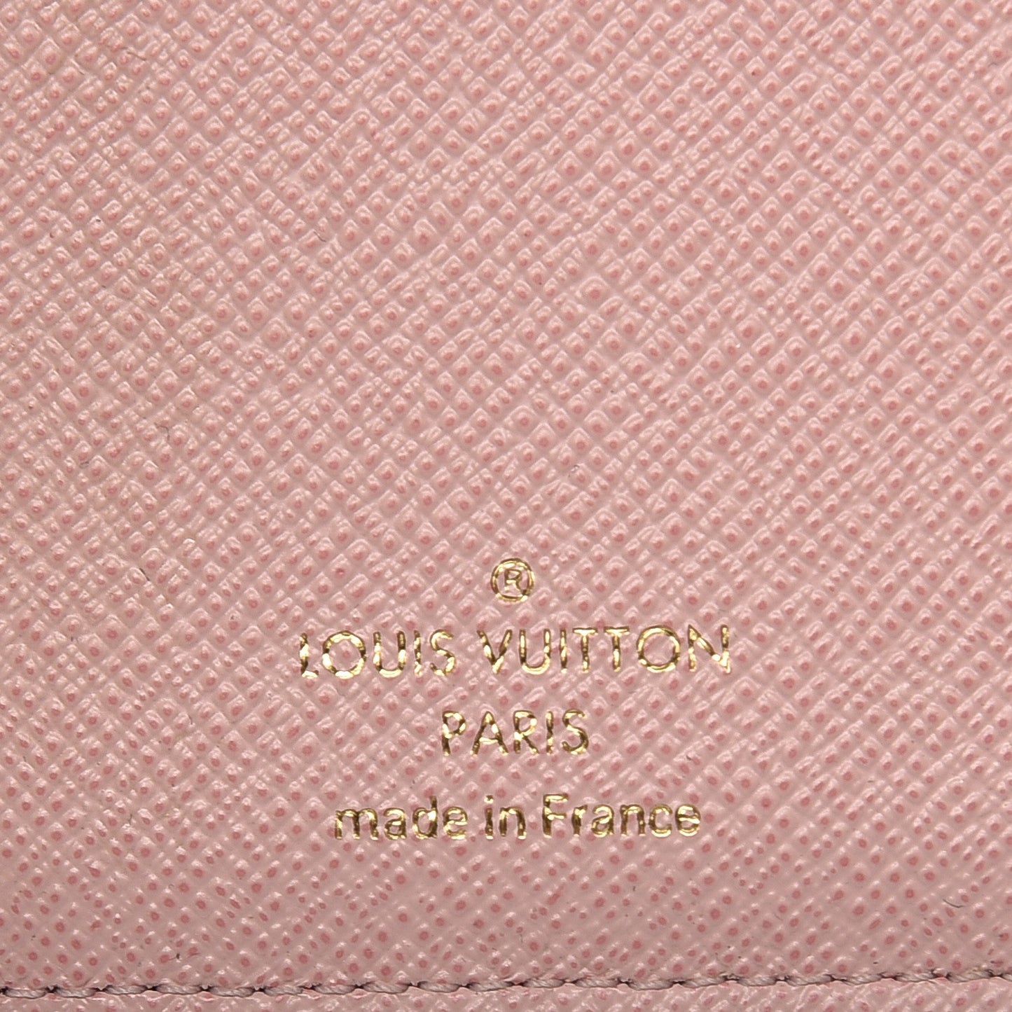 Damier Azur Victorine Wallet Rose Ballerine