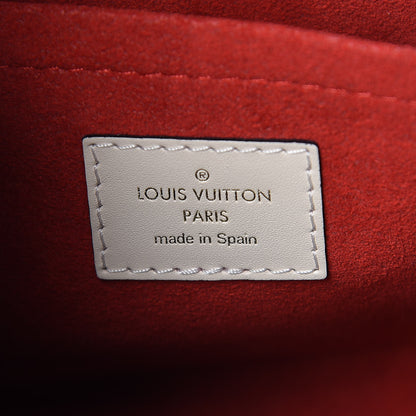 Louis Vuitton Monogram Braided Montaigne BB Coquelicot Creme Safran Peach 6 of 10
