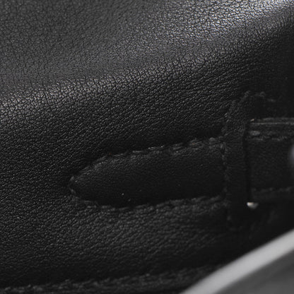 Hermes Swift Kelly Retourne 25 Black 13 of 27