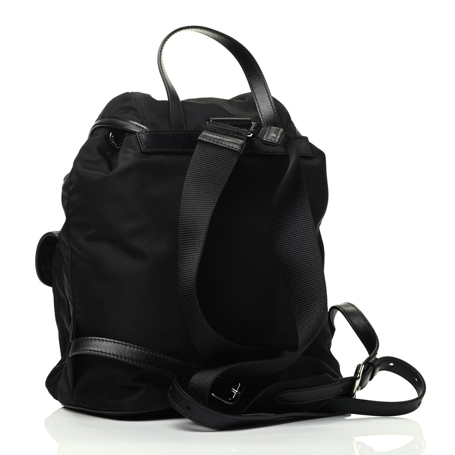 Tessuto Nylon Vela Small Backpack Black