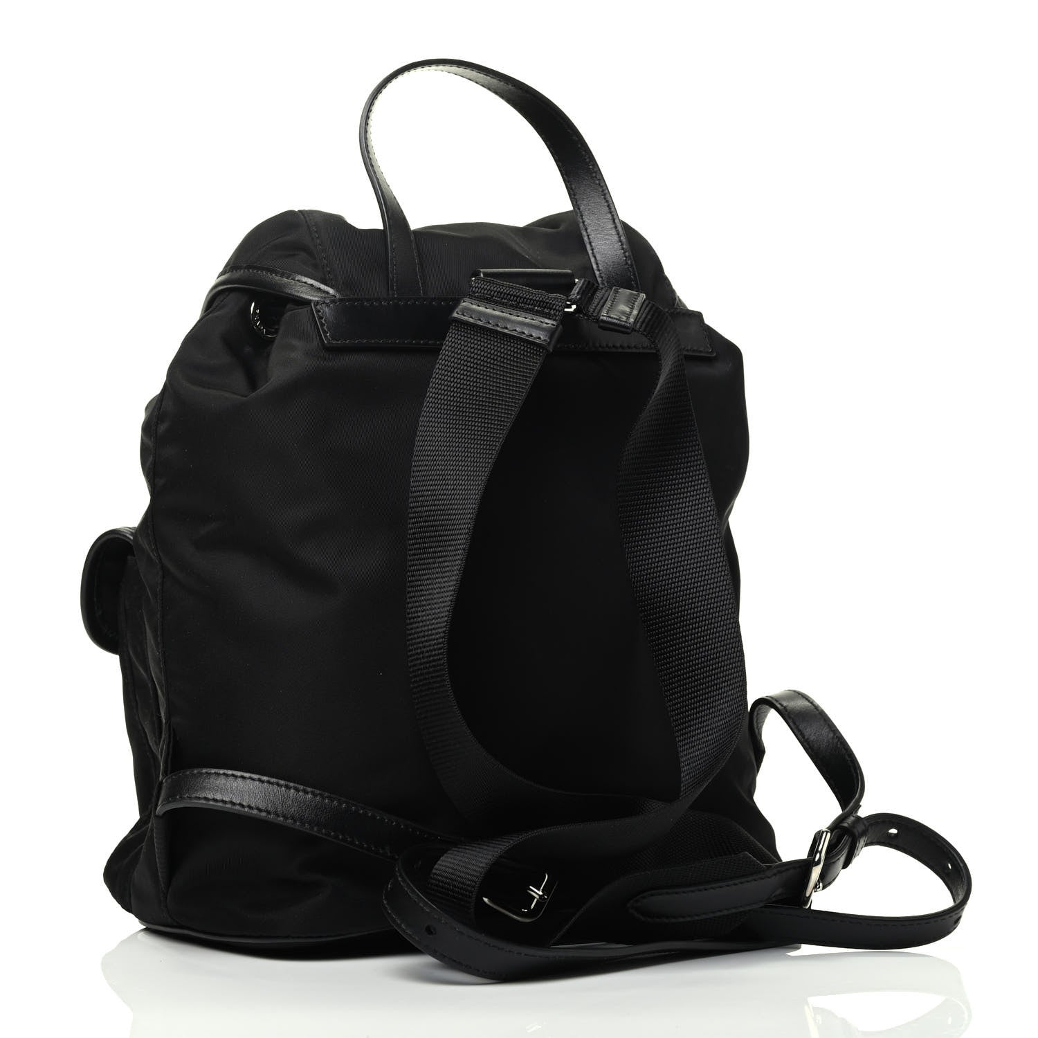 Prada Tessuto Nylon Vela Small Backpack Black 2 of 3