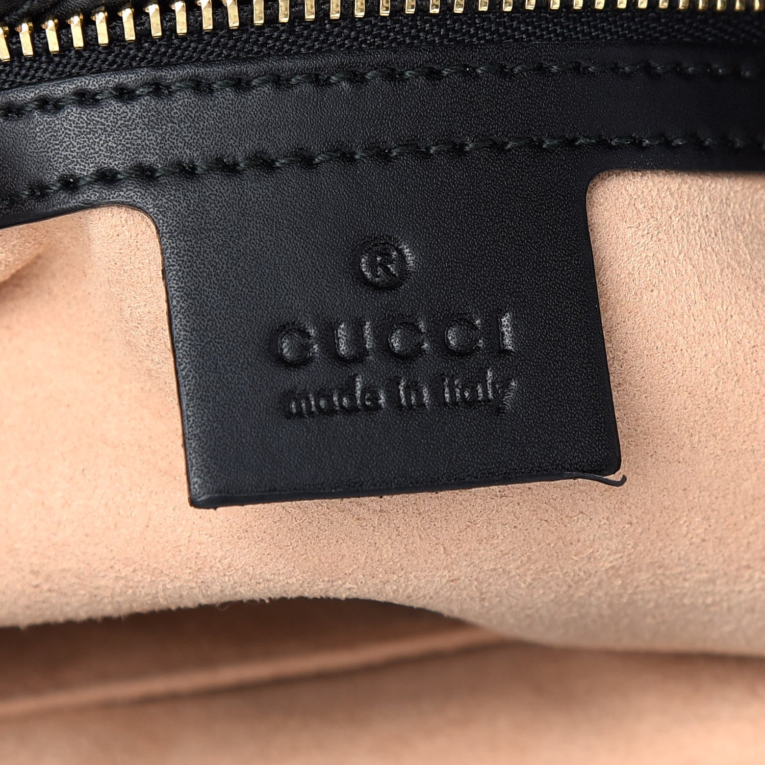 Gucci Soft GG Supreme Monogram Bees Small Crossbody Tote Beige Oro Black 6 of 9
