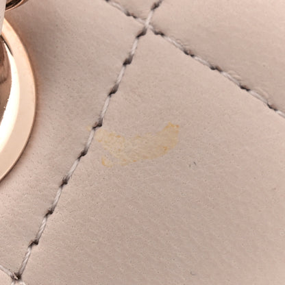 Chanel Lambskin Quilted Mini Rectangular Flap Light Pink 13 of 13