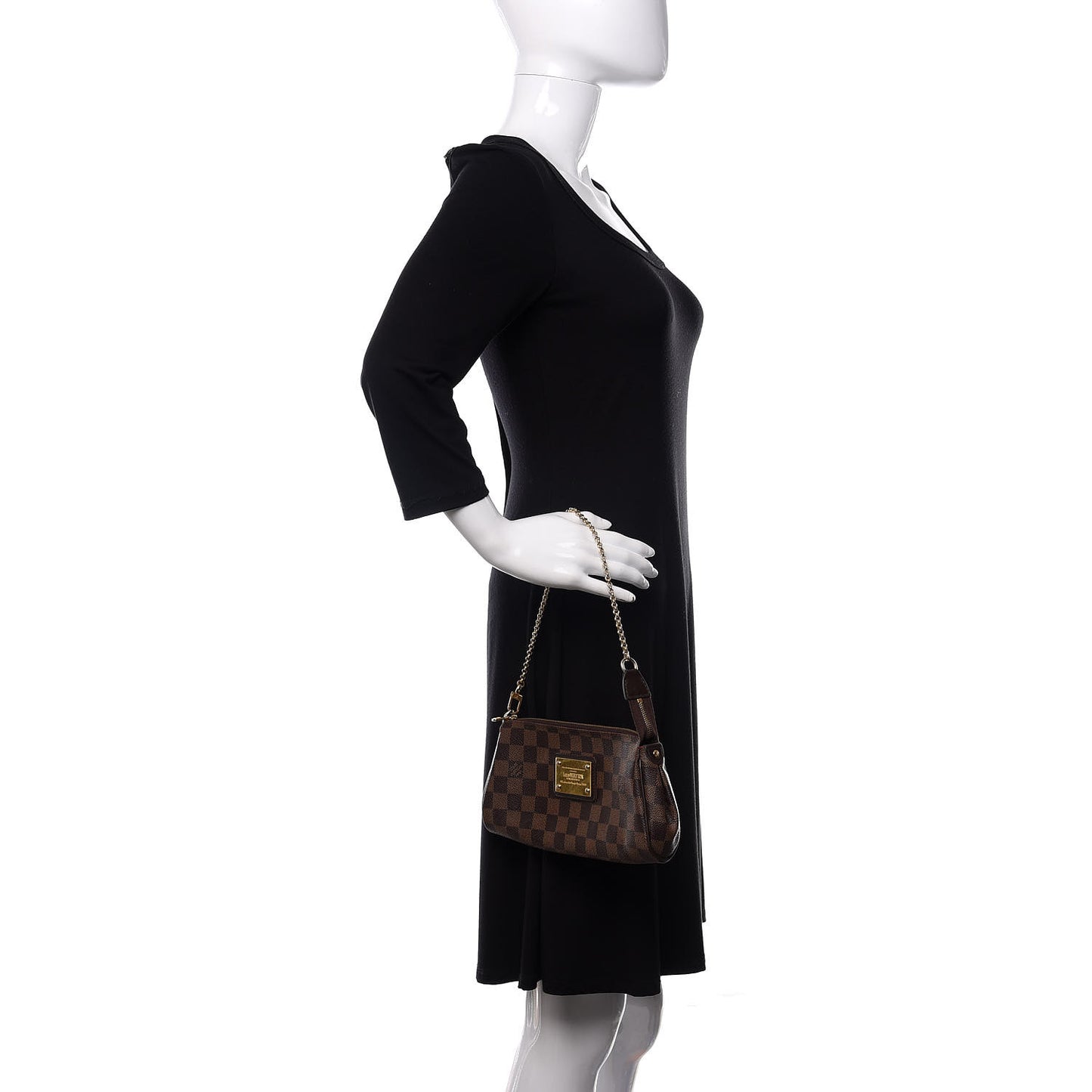 Damier Ebene Eva Clutch