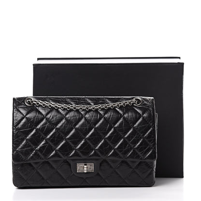 Chanel Aged Calfskin Quilted 2.55 Reissue 226 Flap Black 13 of 13