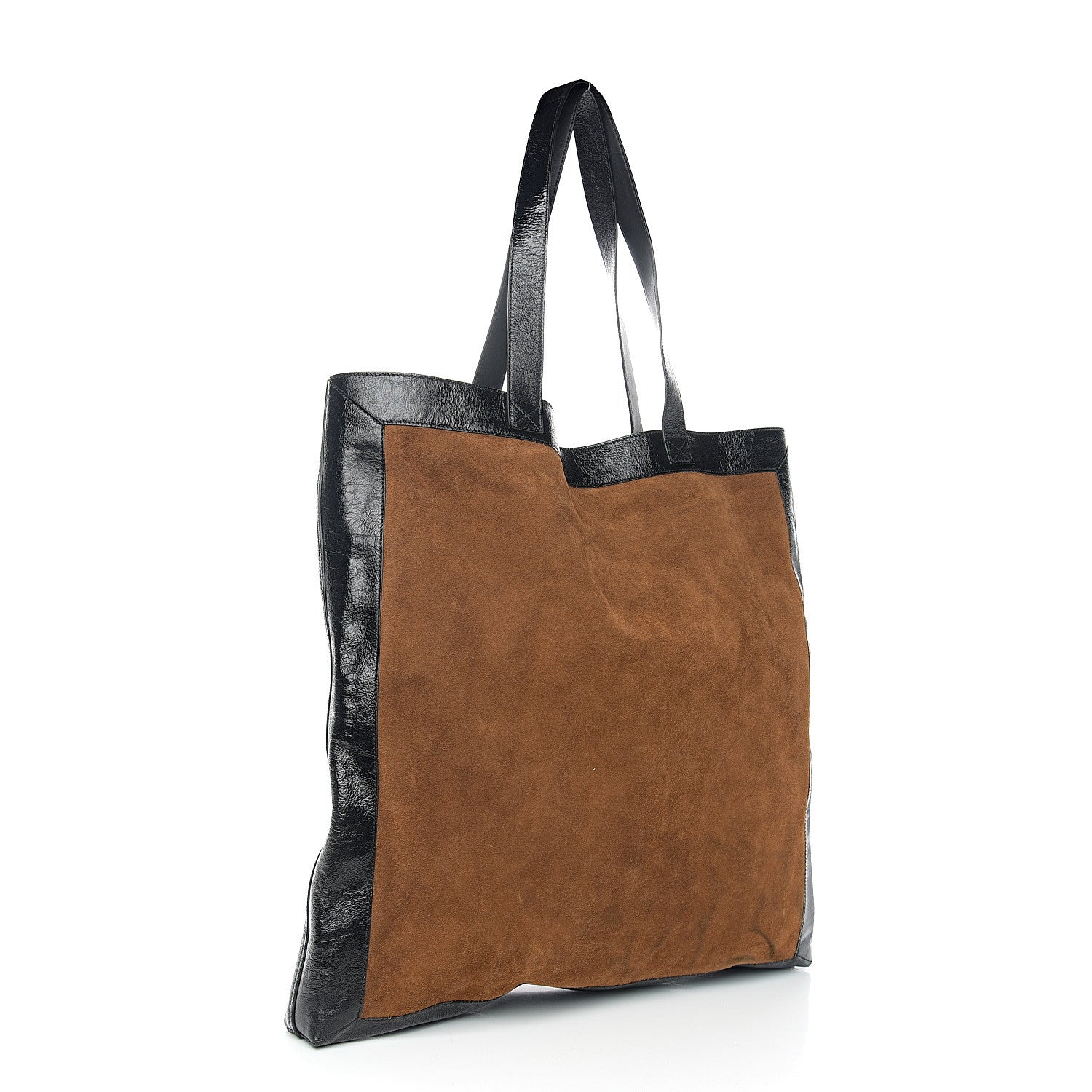 Gucci Suede Large Ophidia Vertical Shopping Tote Chestnut 2 of 10