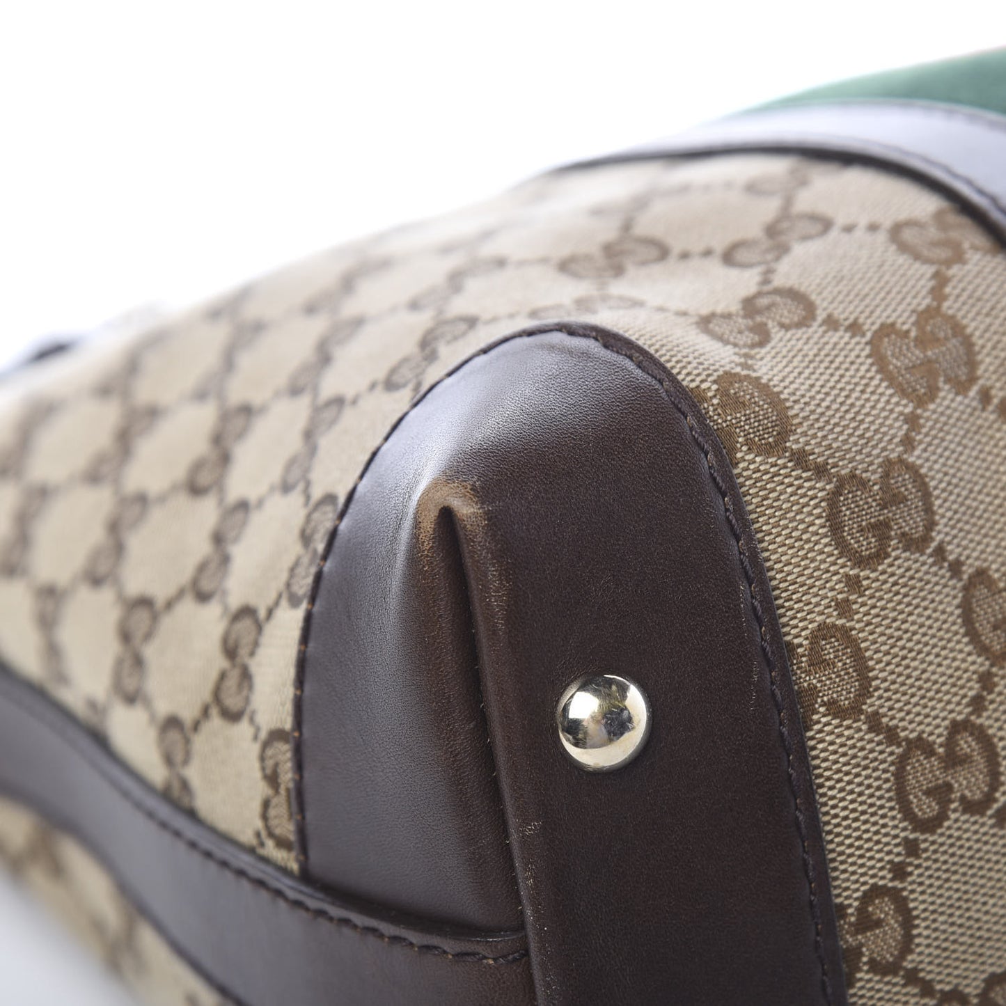 Monogram Vintage Web Medium Hobo Dark Brown