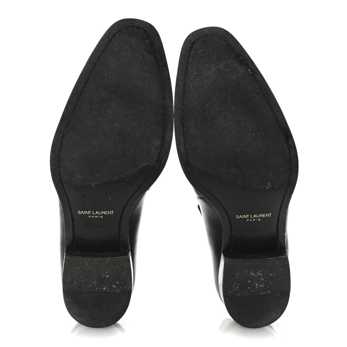 Calfskin Mens Wyatt Chelsea Boots 42 Black