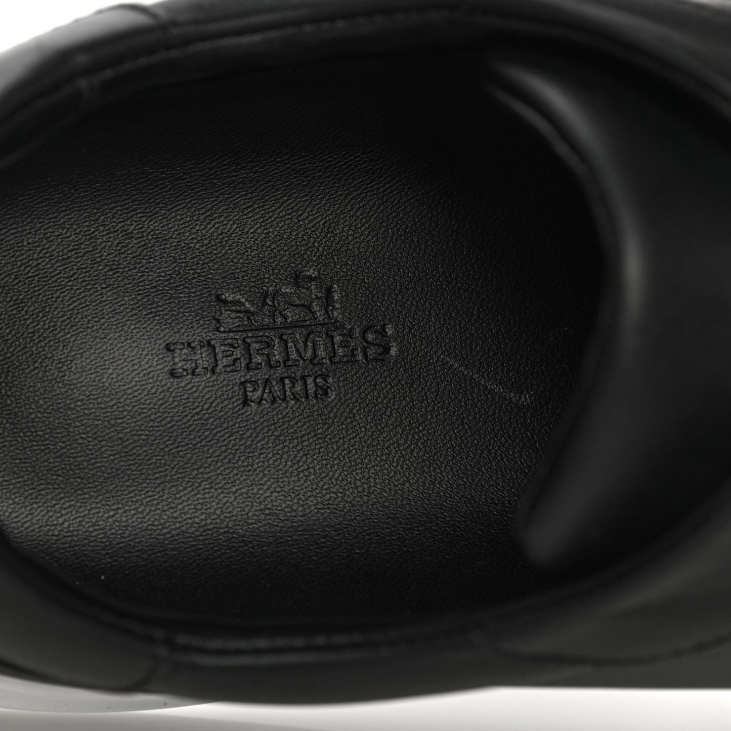 Calfskin Day Sneakers 40 Black