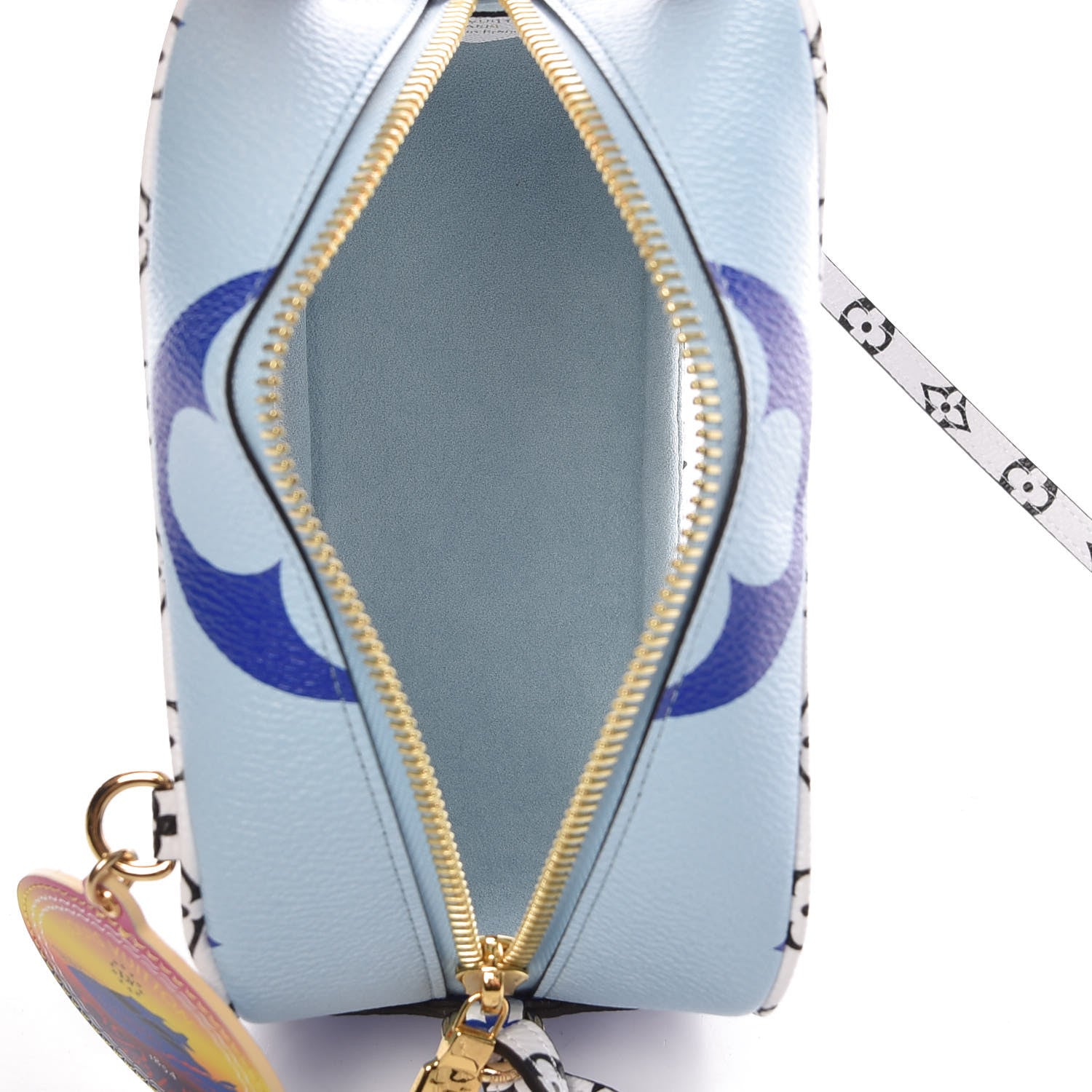 Louis Vuitton Monogram Giant Portofino Beach Pouch Blue 5 of 9