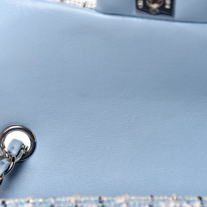 Chanel Tweed Braid Mini Flap Blue White Navy 8 of 11