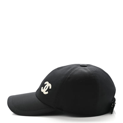 Chanel Cotton CC Cap Hat Black 4 of 11