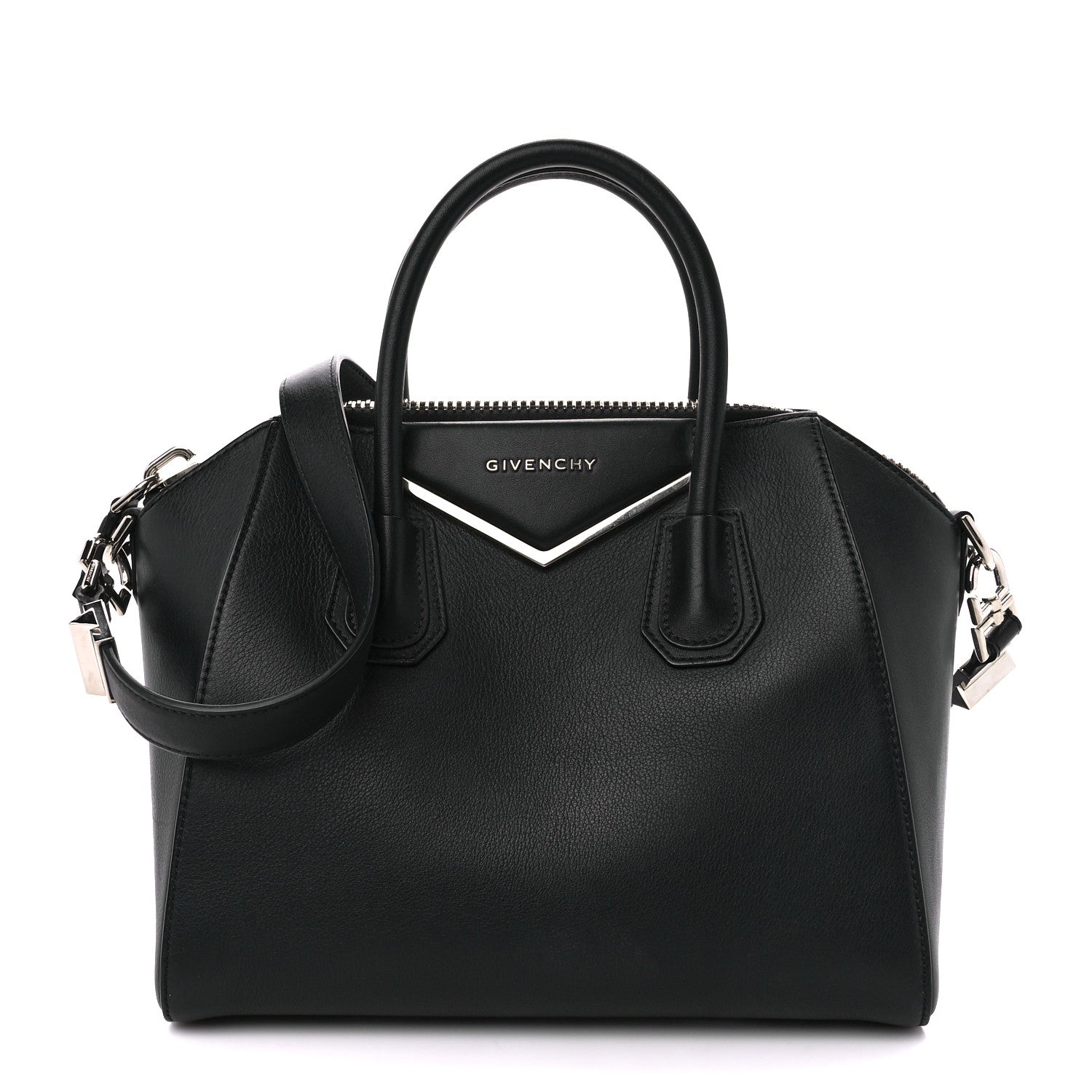 Givenchy Calfskin Small Metal Antigona Black 1 of 12