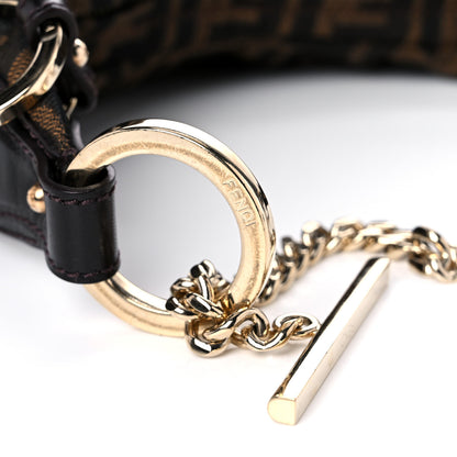 Fendi Zucca Chef Chain Hobo Tobacco 9 of 9