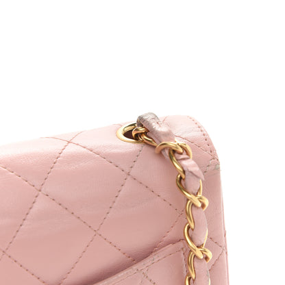 Chanel Lambskin Quilted Mini Square Flap Pink 10 of 11