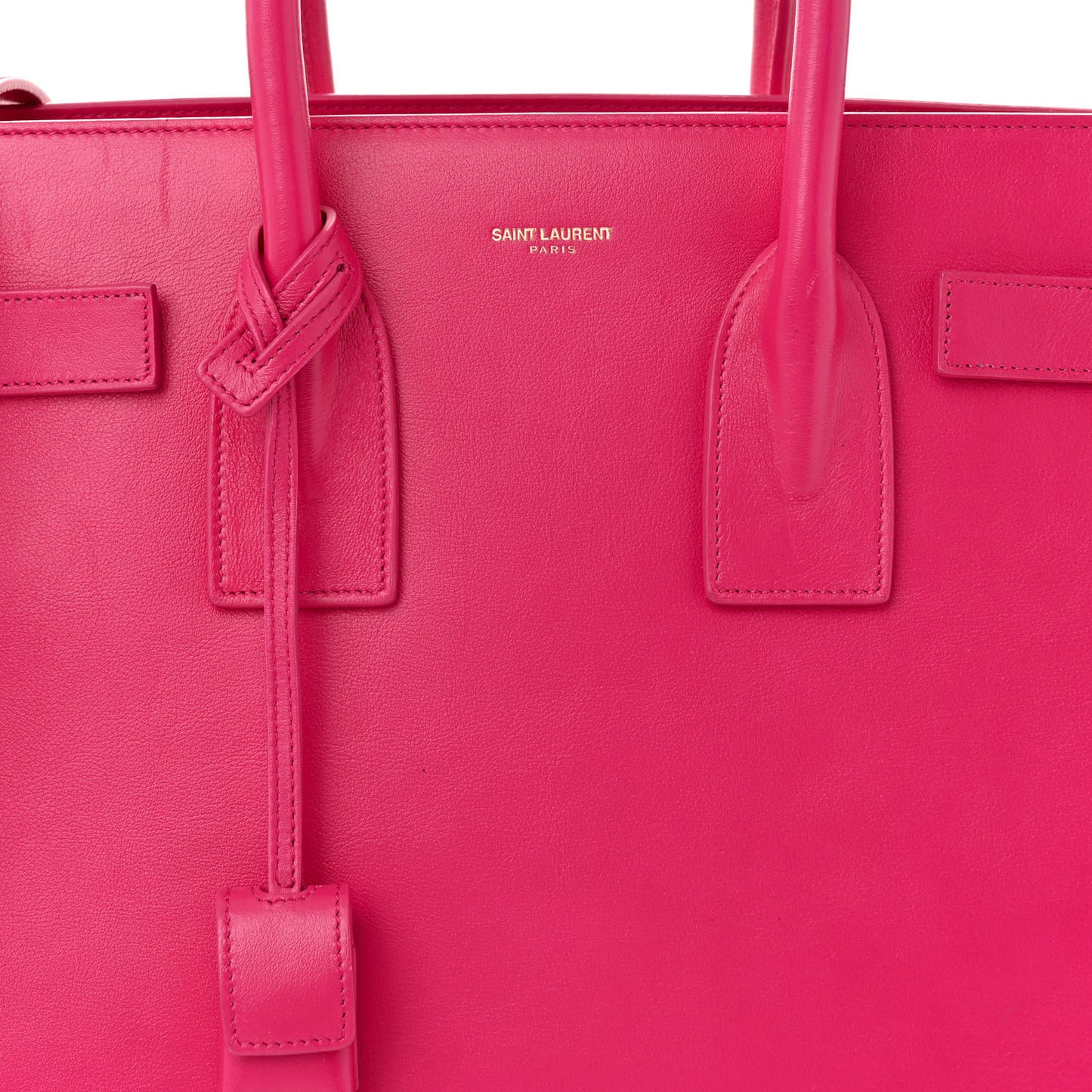 Calfskin Small Sac De Jour Lipstick Fuchsia