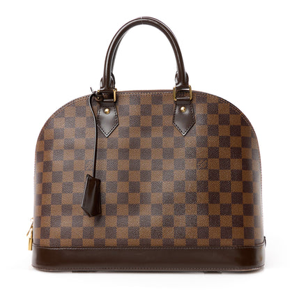 Louis Vuitton Damier Ebene Alma MM 1 of 15