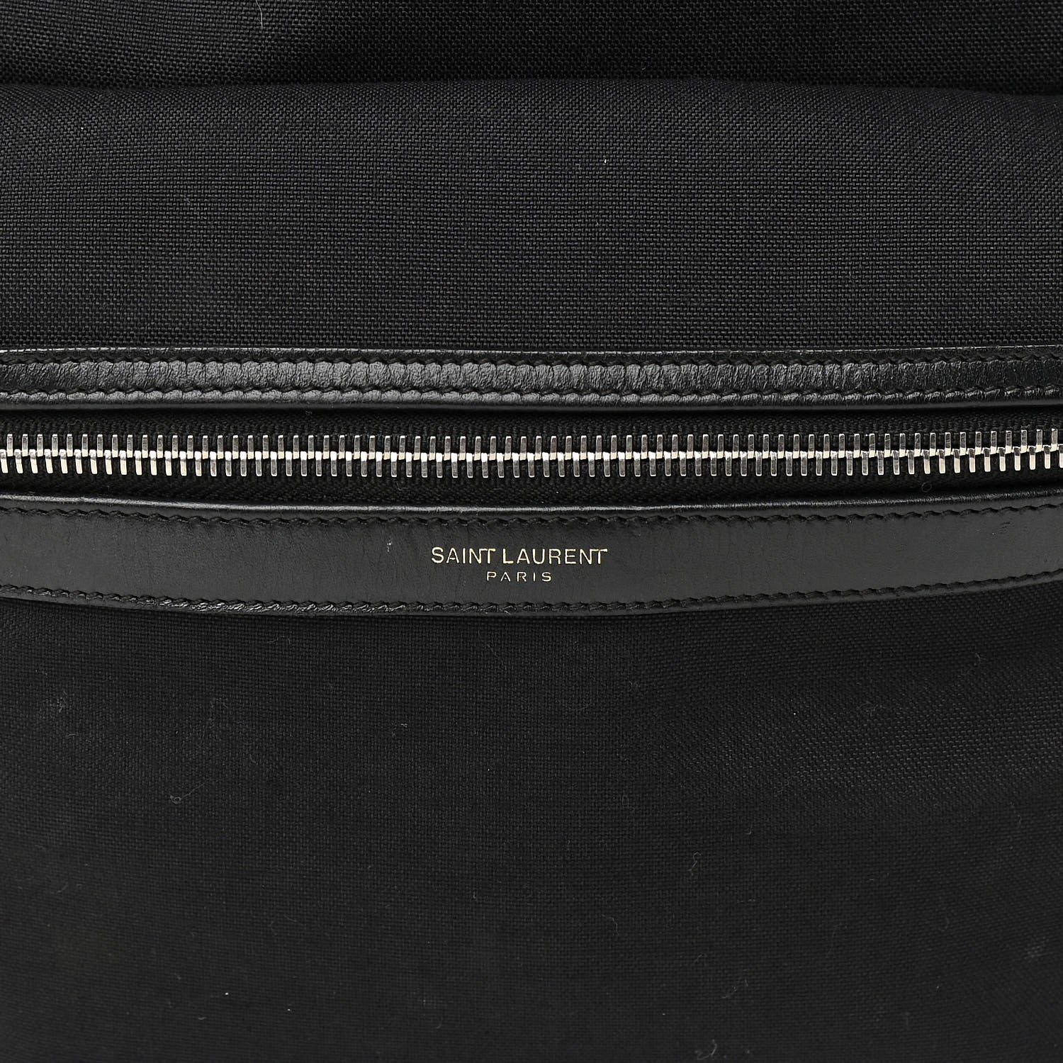 Saint Laurent Nylon Classic Hunting Backpack Black 8 of 11