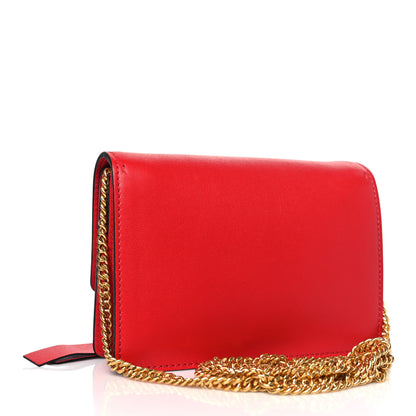 Valentino Garavani Smooth Calfskin Mini VRing Crossbody Bag Rouge Pur 3 of 8