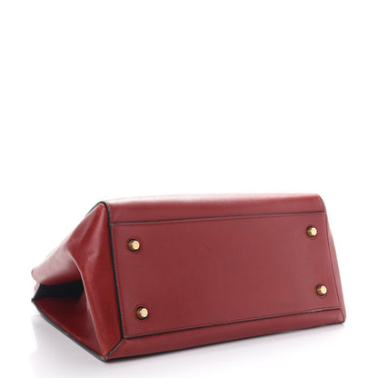 Celine Smooth Calfskin Medium Edge Shoulder Bag Red 4 of 16