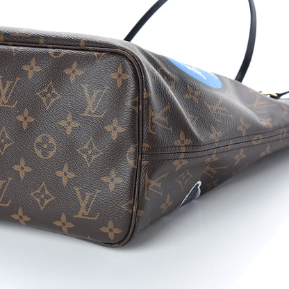 Louis Vuitton Monogram World Tour Neverfull MM 8 of 8