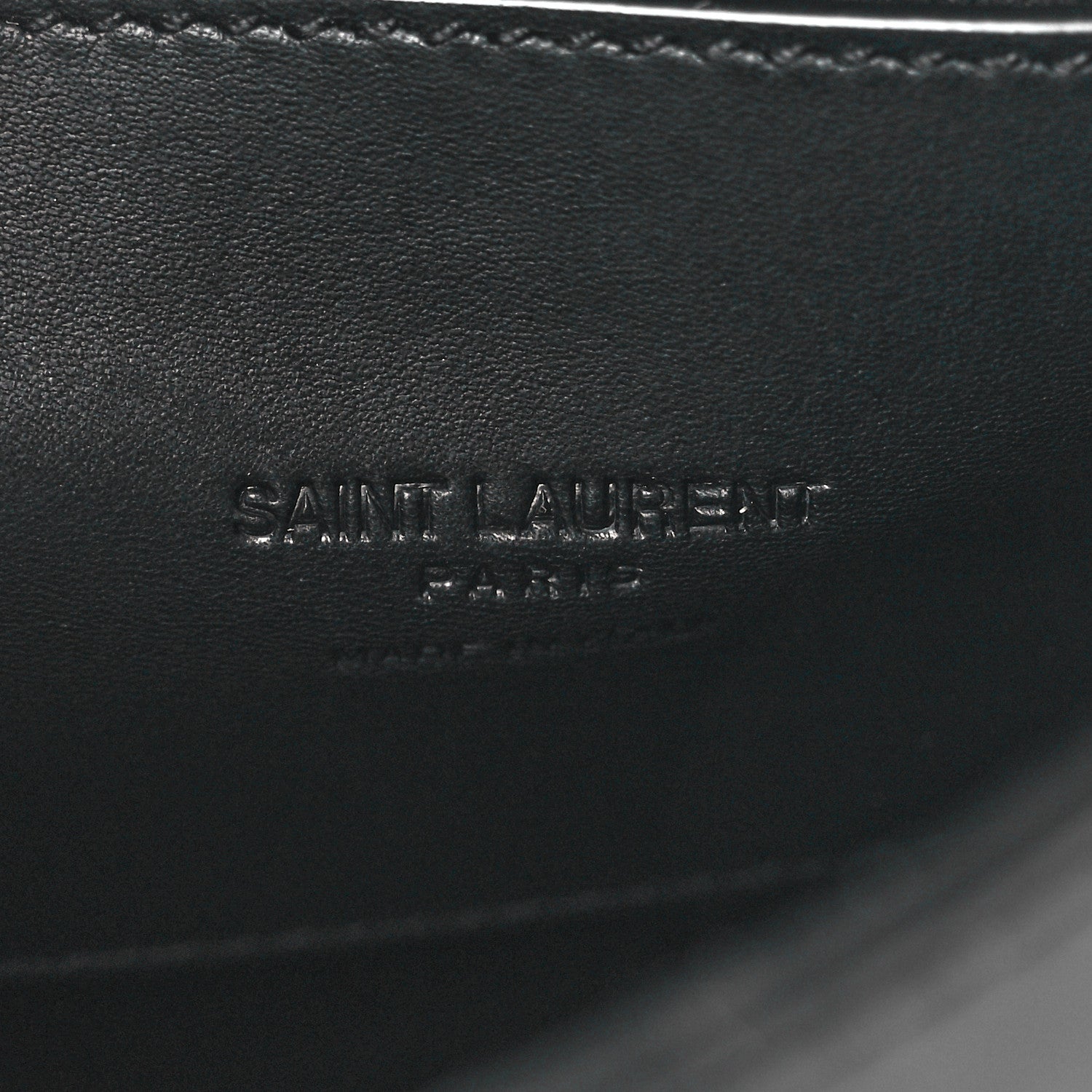 Saint Laurent Smooth Calfskin Classic Monogram Small Kaia Satchel Black 7 of 12