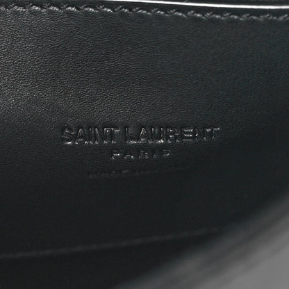 Saint Laurent Smooth Calfskin Classic Monogram Small Kaia Satchel Black 7 of 12