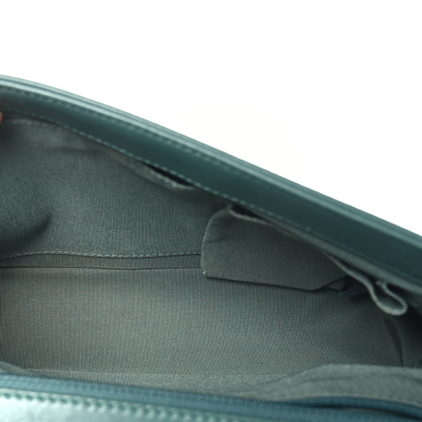 Lambskin Quilted New Medium Boy Flap Green