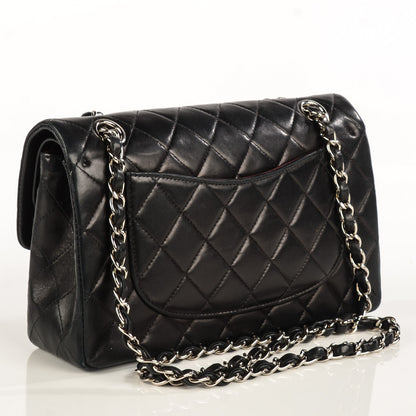 Chanel Lambskin Quilted Small Double Flap Black 4 of 10