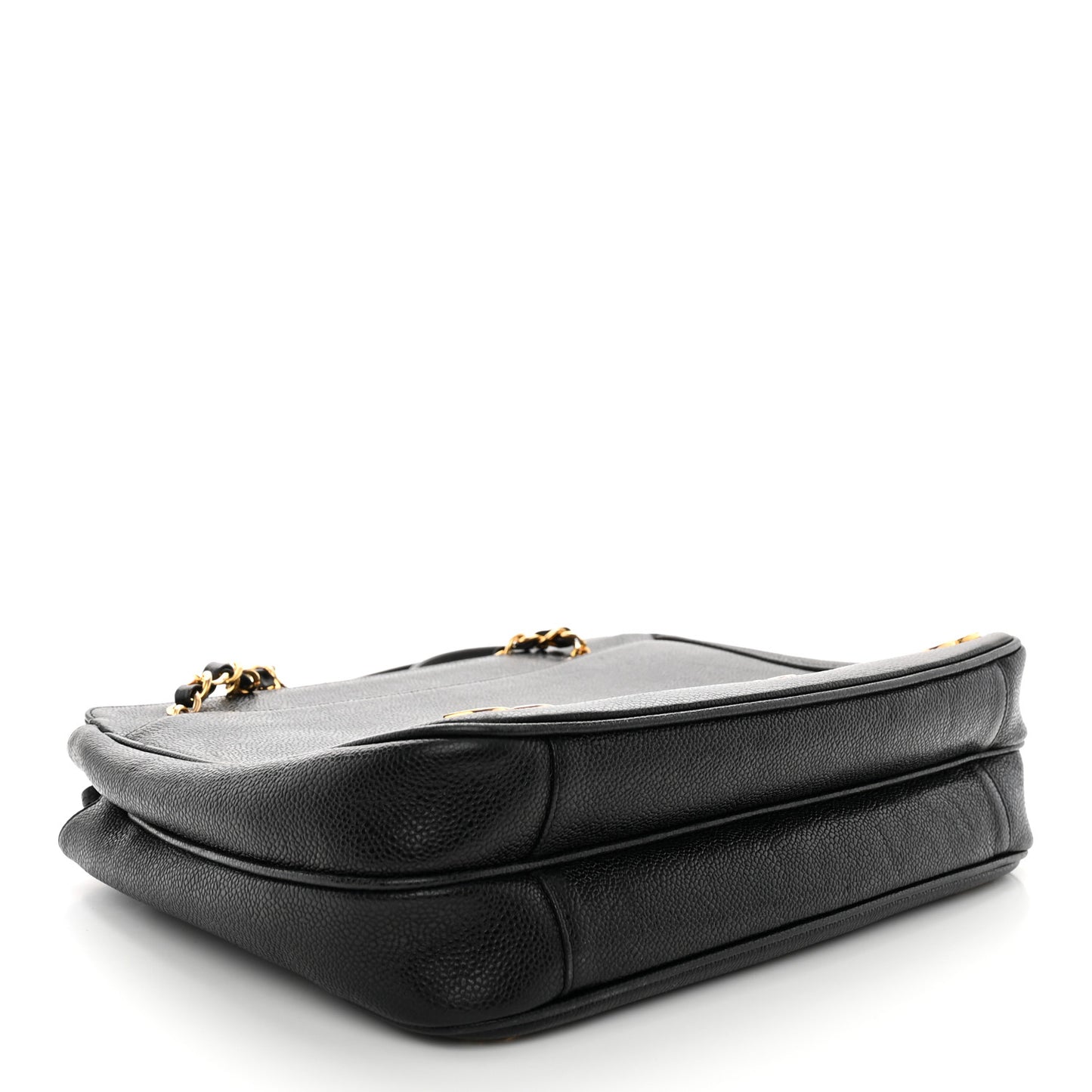 Caviar CC Shoulder Bag Black