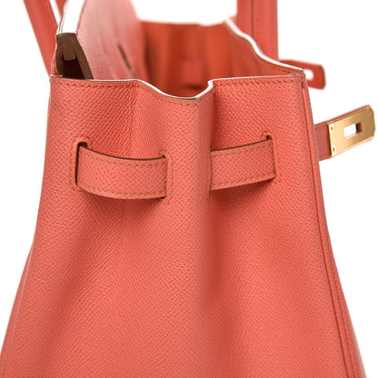 Hermes Epsom Birkin 35 Flamingo 25 of 37