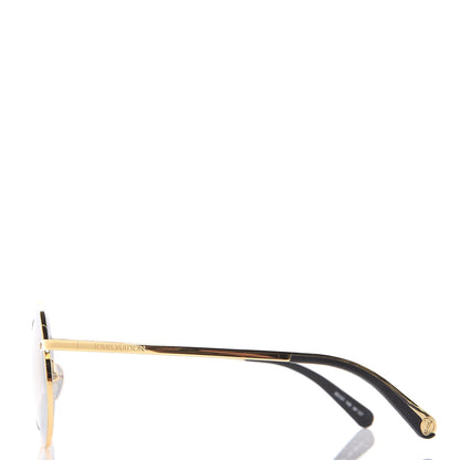 Louis Vuitton Round Metropolis Sunglasses Z0907U Gold 2 of 9