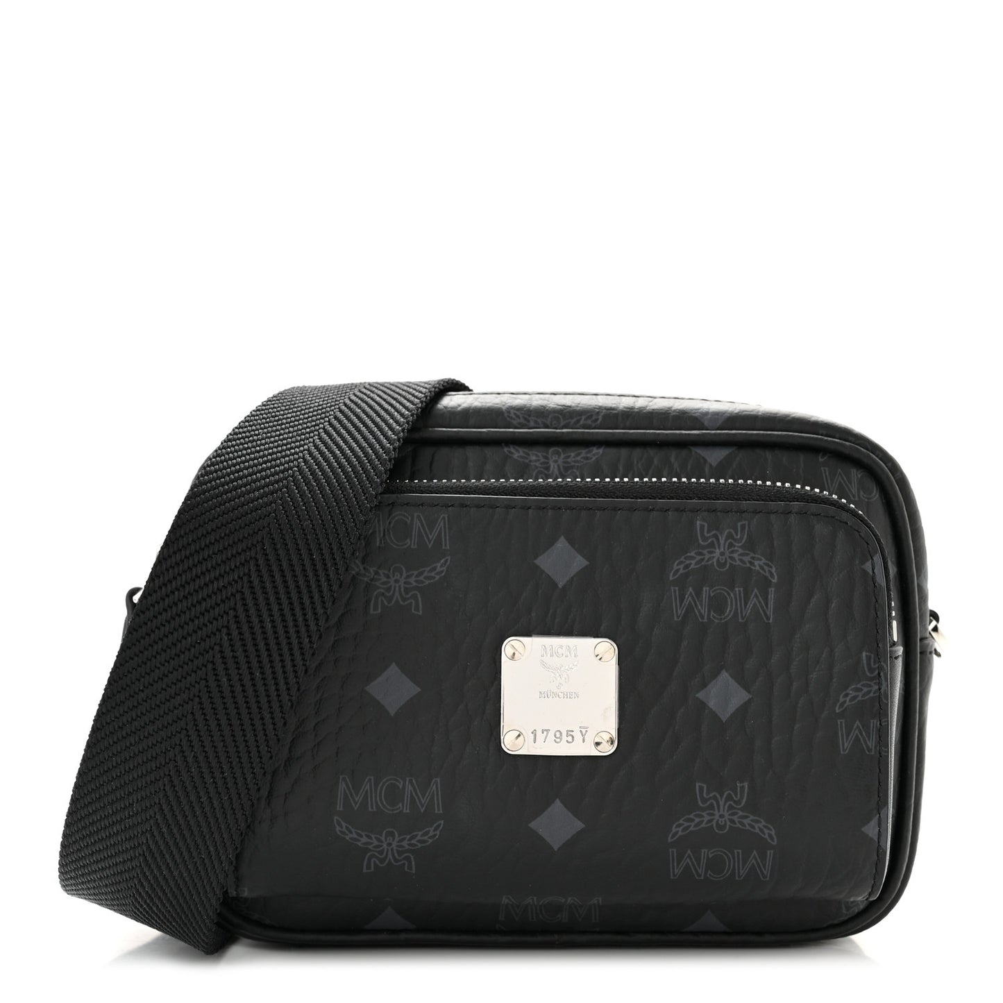 Visetos Klassik Crossbody Bag Black