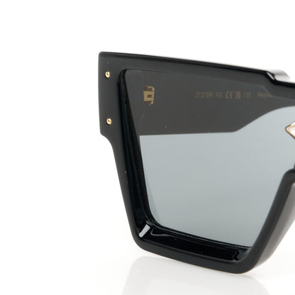 Louis Vuitton Acetate Swarovski Crystal Cyclone Sunglasses Z1578W Black 8 of 9