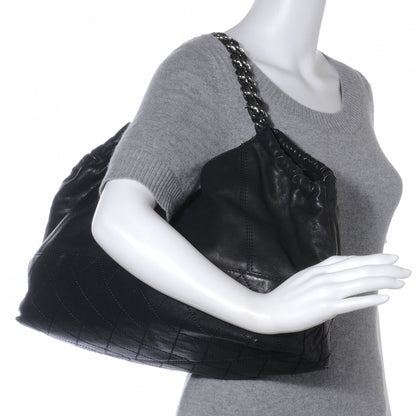Chanel Calfskin Baby Coco Cabas Black 2 of 7