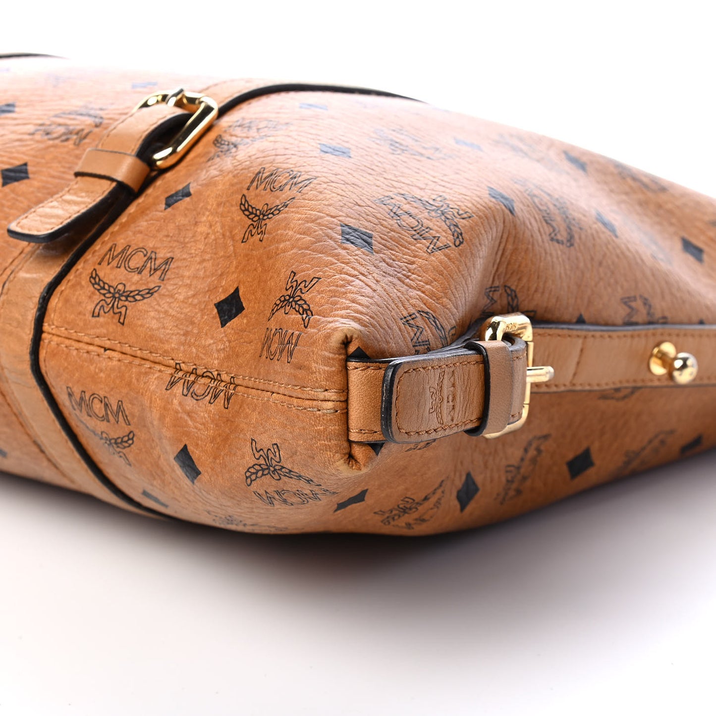 Visetos Essential Top Handle Tote Bag Cognac