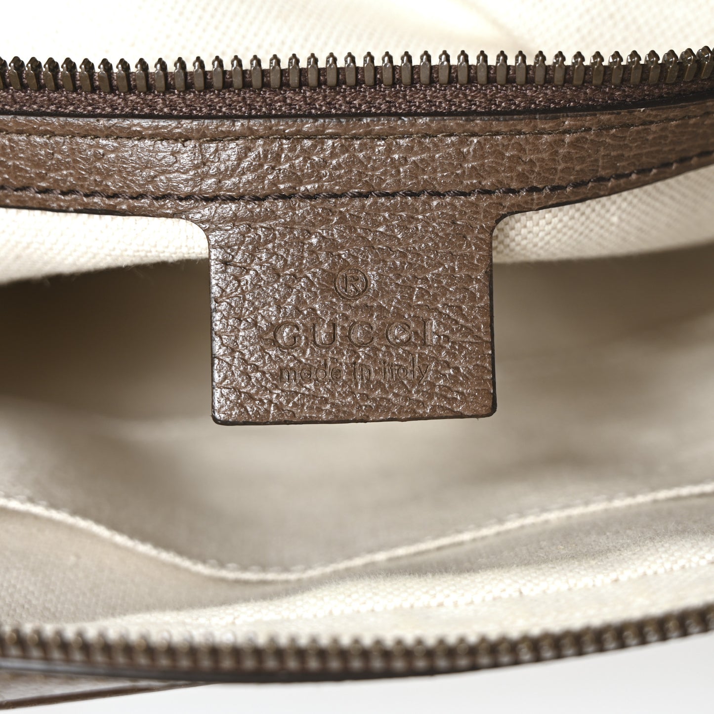 GG Supreme Monogram Web Small Ophidia Messenger Bag Brown