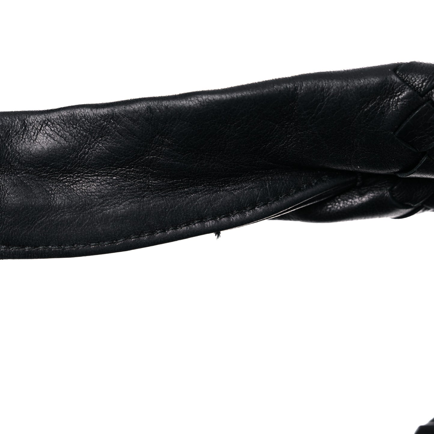 Nappa Intrecciato Medium Veneta Hobo Black
