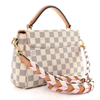 Louis Vuitton Damier Azur Braided Croisette Rose 3 of 12