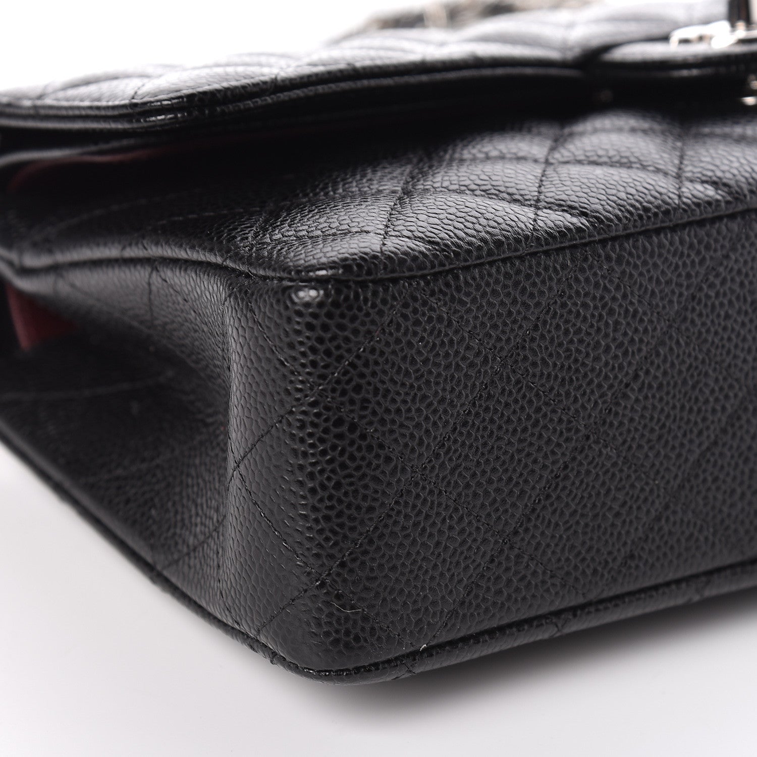 Chanel Caviar Quilted Medium Double Flap Black 5 of 10