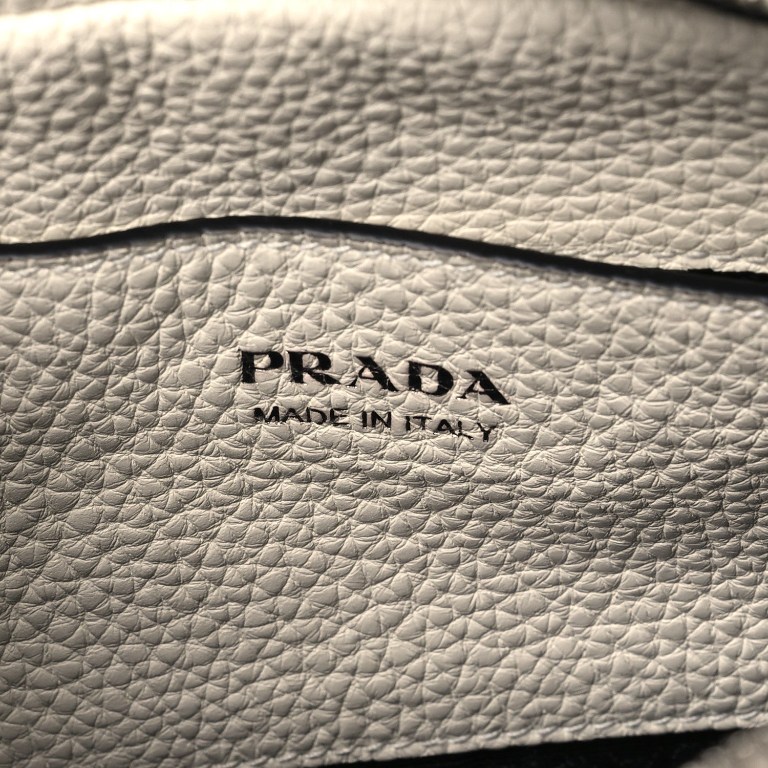Prada Vitello Daino Soft Small Camera Crossbody White 6 of 9