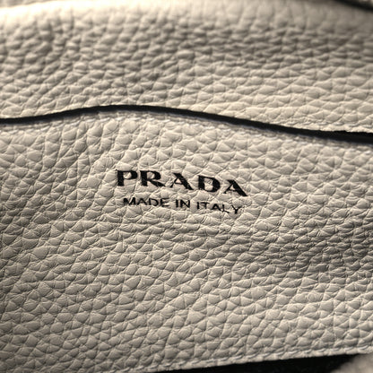 Prada Vitello Daino Soft Small Camera Crossbody White 6 of 9