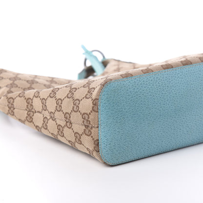 Gucci Monogram Shoulder Bag Turquoise 9 of 10