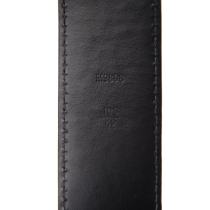 Louis Vuitton Damier Graphite 40mm LV Initiales Belt 105 42 6 of 8