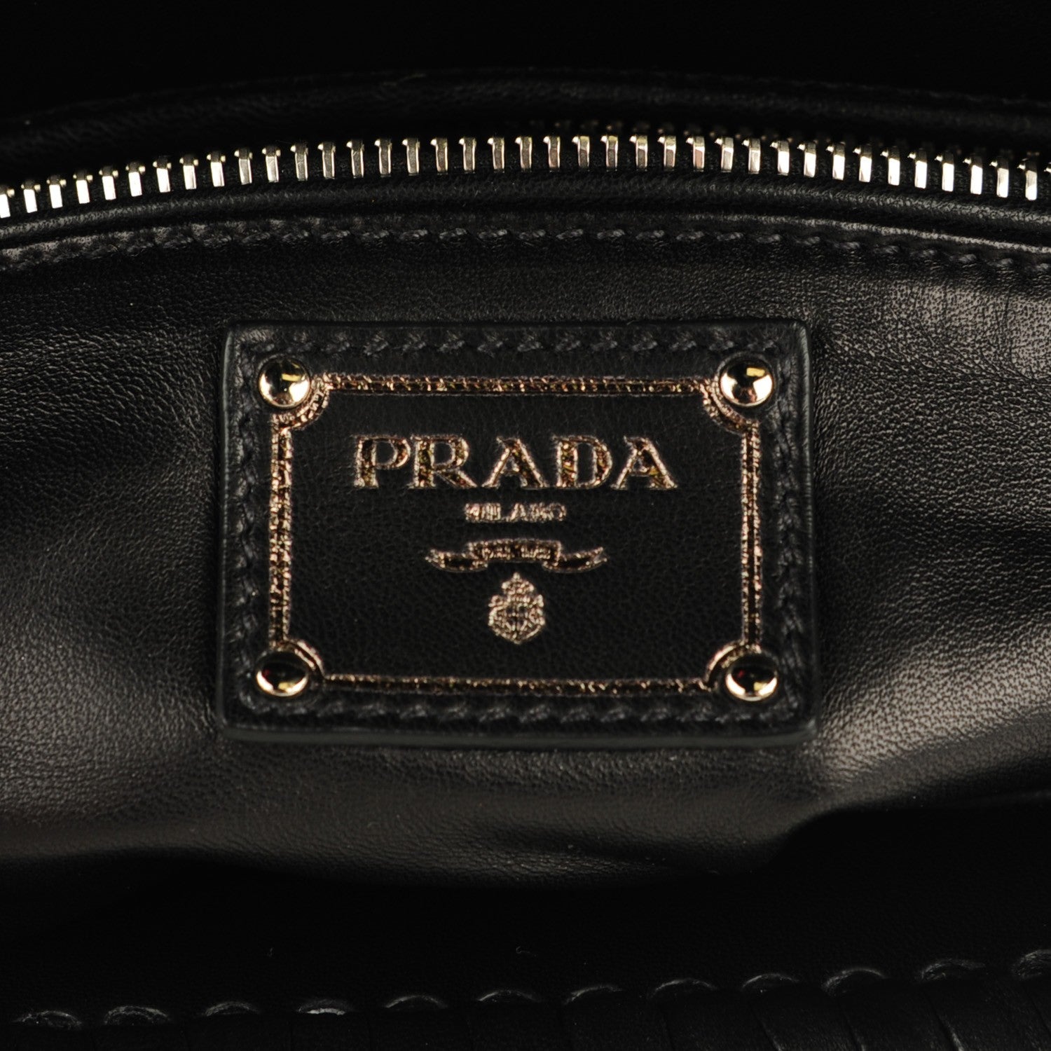 Prada Nappa Braided Tote Multicolor Amaranto 7 of 10