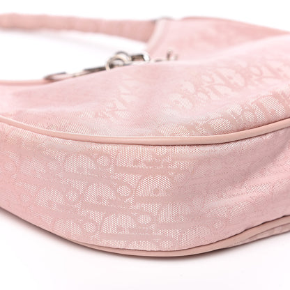 Christian Dior Nylon Monogram Lovely Hobo Rose Clair 8 of 13