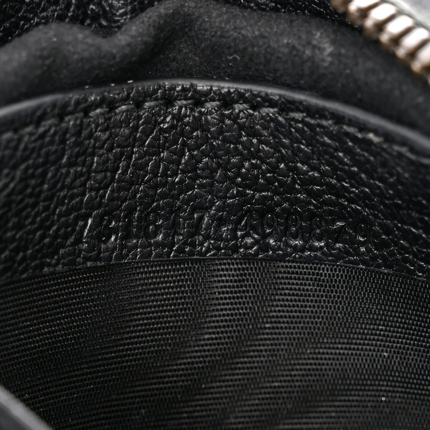 Goatskin Small Aphrodite Shoulder Bag Black