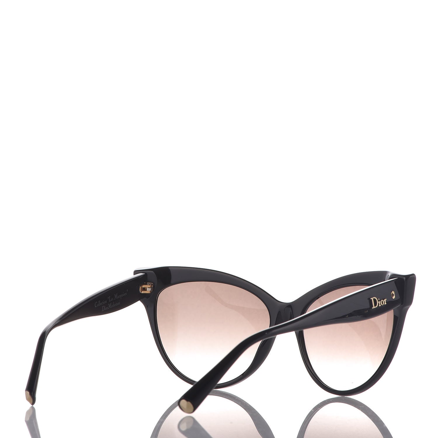 Christian Dior Acrylic Les Marquises Mohotani Sunglasses Black 4 of 9