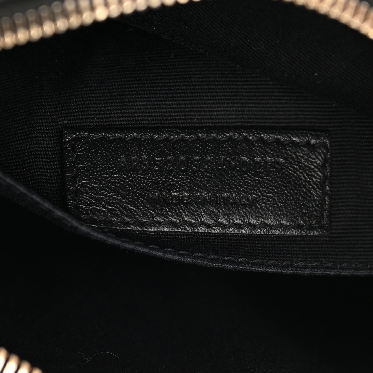 Calfskin Matelasse Monogram Lou Camera Bag Black