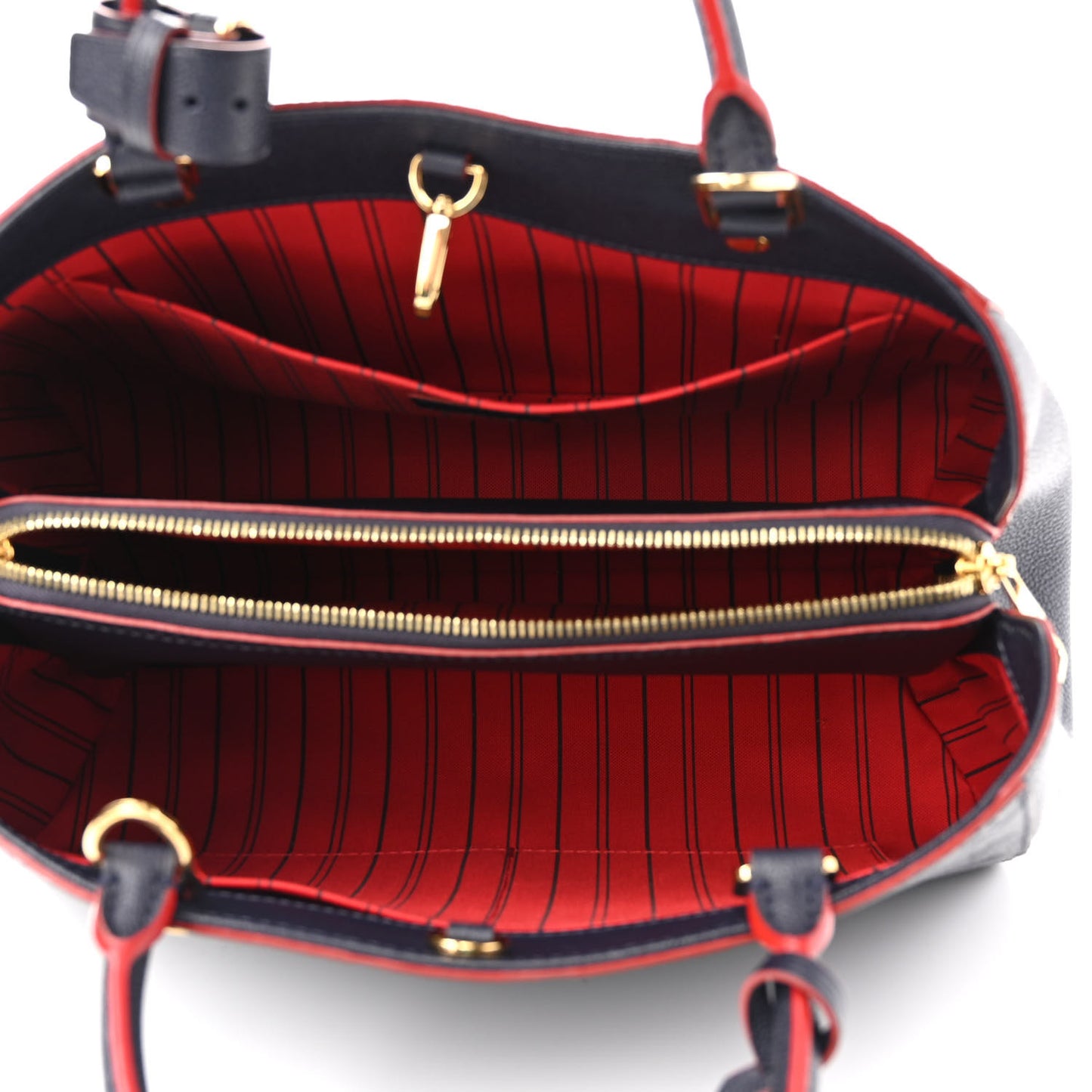 Empreinte Montaigne MM Marine Rouge